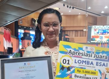 Alexandra Ventimiglia Yuwono - Juara 1 Lomba Esai