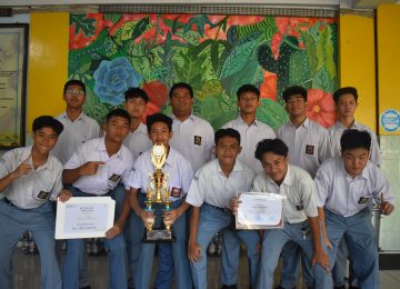 Juara 1 Lomba Basket Putra