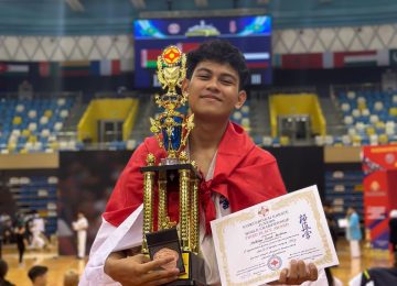 Matthew Farrel Bertram Alejandro Tambunan - Juara 3 Lomba Karate Tingkat Internasional